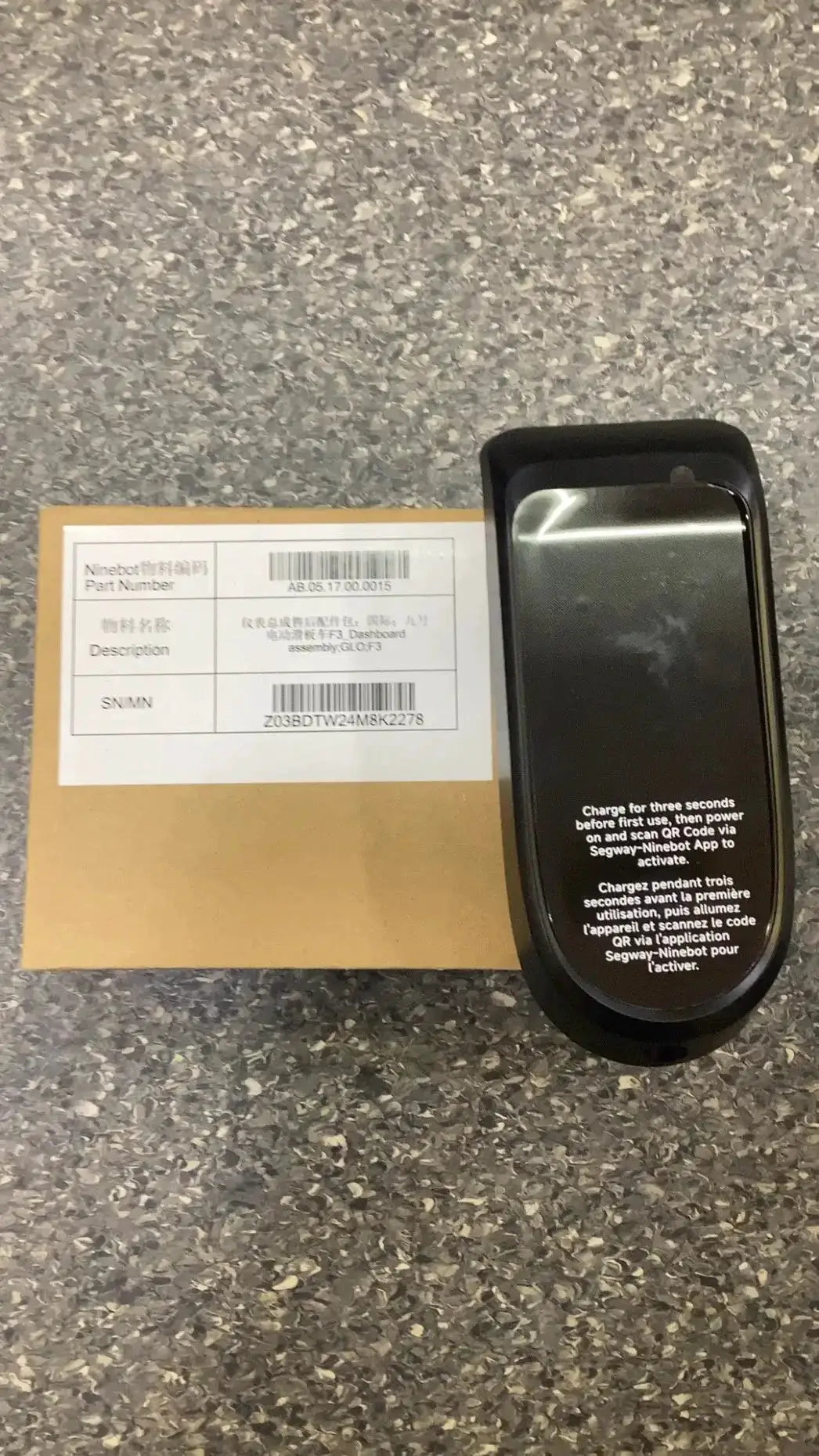 Dashboard assembly;GLO;F3 by Technocity CIN7