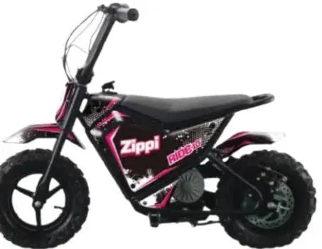 Zippi Ride 10" Kids Ebike - Pink by Zippi Balnce Bikes