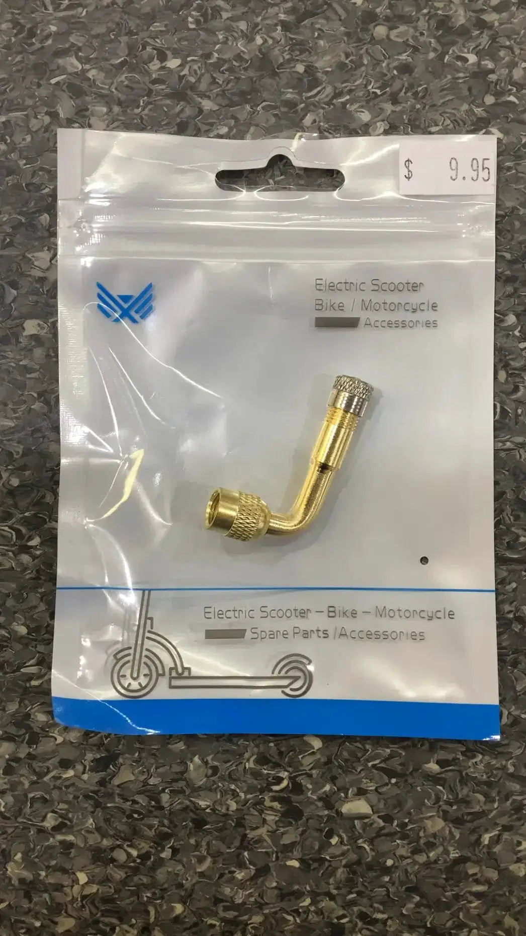 Escooter Extended valve Curved 90 Degree by China Scooter tyres