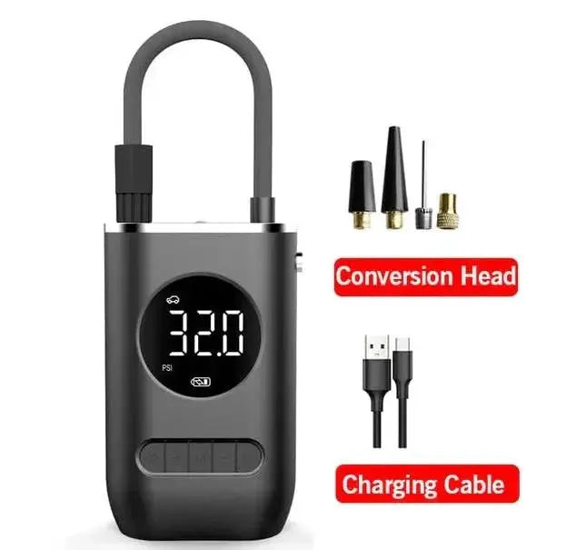 Portable Electric Car Air Pump/Compressor 2000 mAh 150PSI by China Scooter tyres