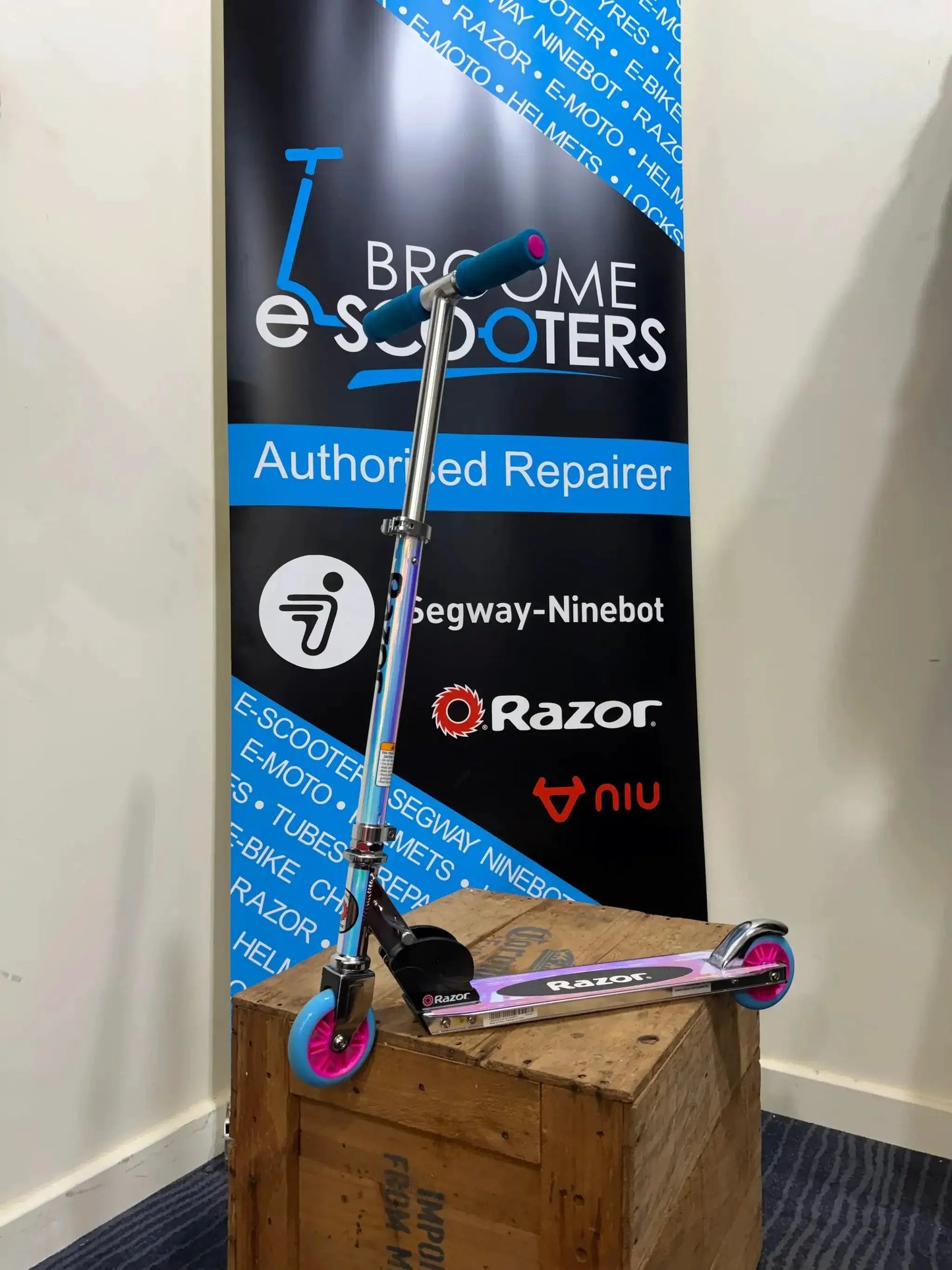 Razor A Kids Kick Scooter Special Edition - Holographic by The Brand Exchange Pty Ltd