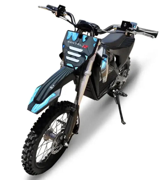 Mental R - Dirt Bike 48v Electric Ride-On E-Bike - Blue by KIPHONE