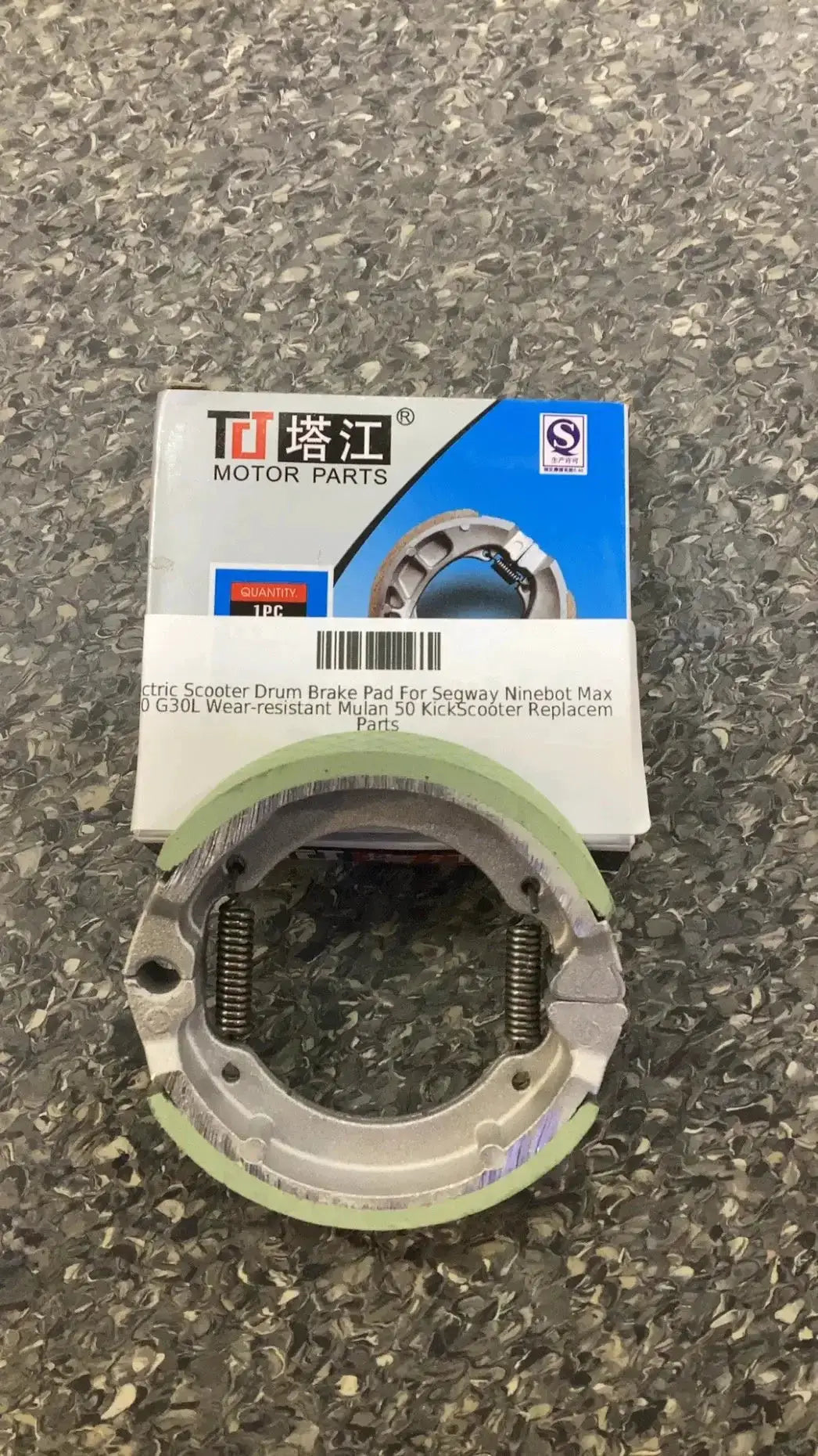 Electric Scooter Drum Brake Pad For Segway Ninebot Max G2 G30 G30L Wear-resistant Mulan 50 KickScooter Replacement Parts by Aliexpress