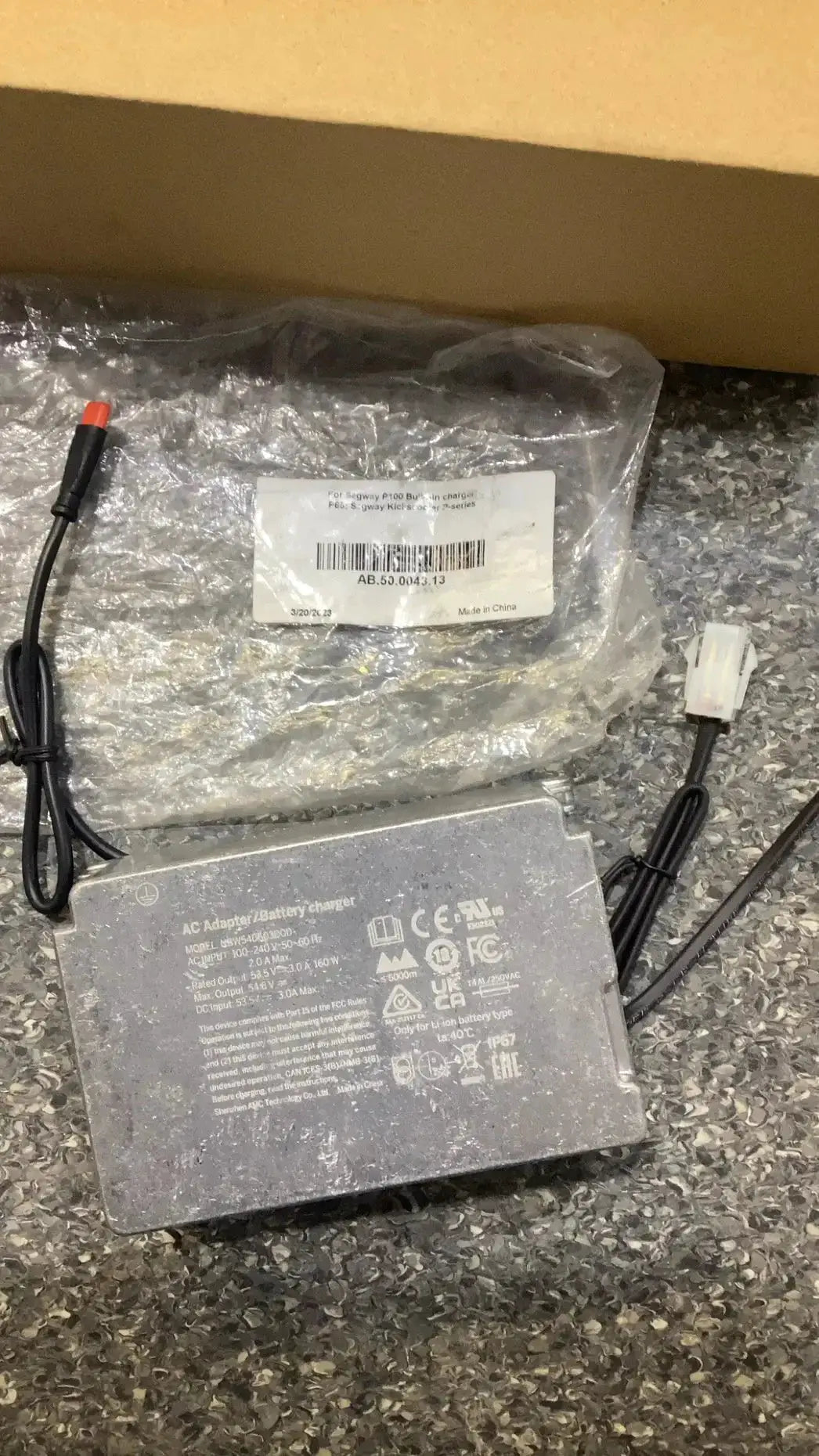 Build-in charger; P65; Segway Kickscooter P-series by Technocity CIN7