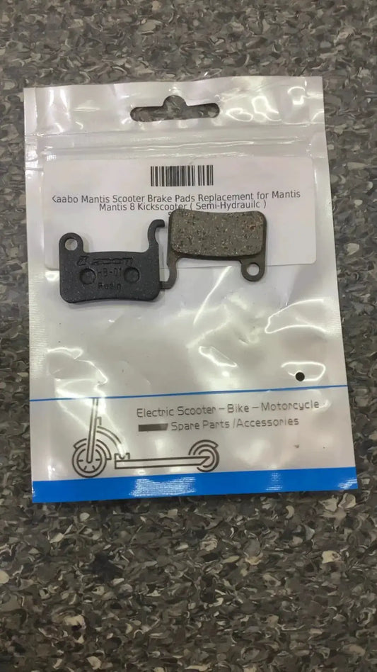 Kaabo Mantis Scooter Brake Pads Replacement for Mantis 10 Mantis 8 Kickscooter ( Semi-Hydrauilc ) by Aliexpress