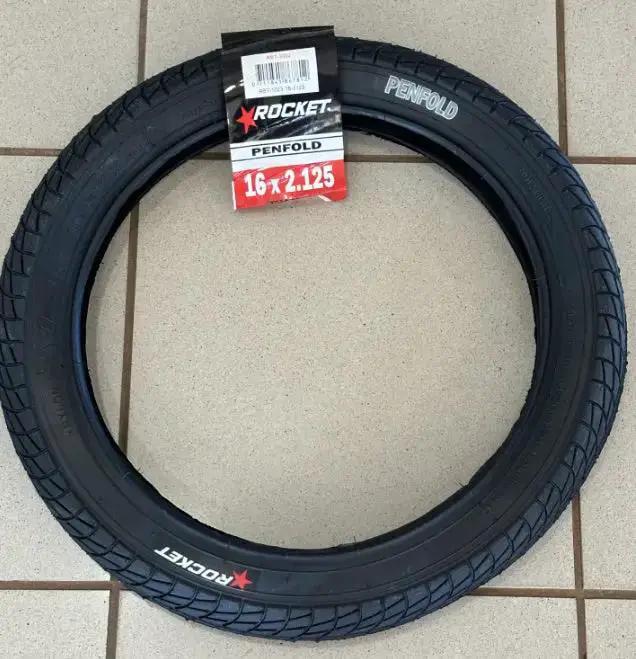 Rocket 16x2.125 Slick Penfold Bike Tyre by Cyclemotion
