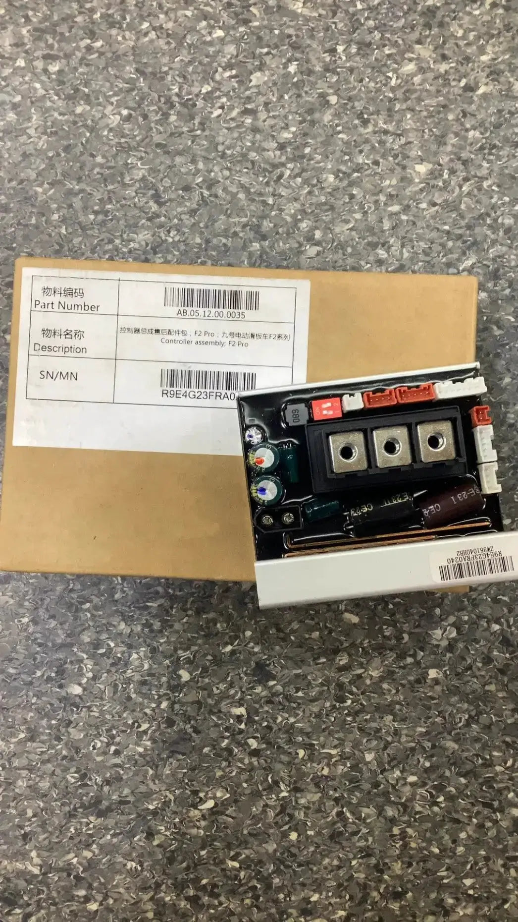 Controller assembly; F2 Pro by Technocity CIN7