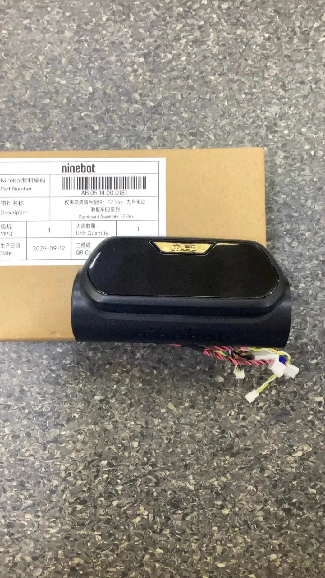 Dashboard Assembly; E2 Pro by Technocity CIN7