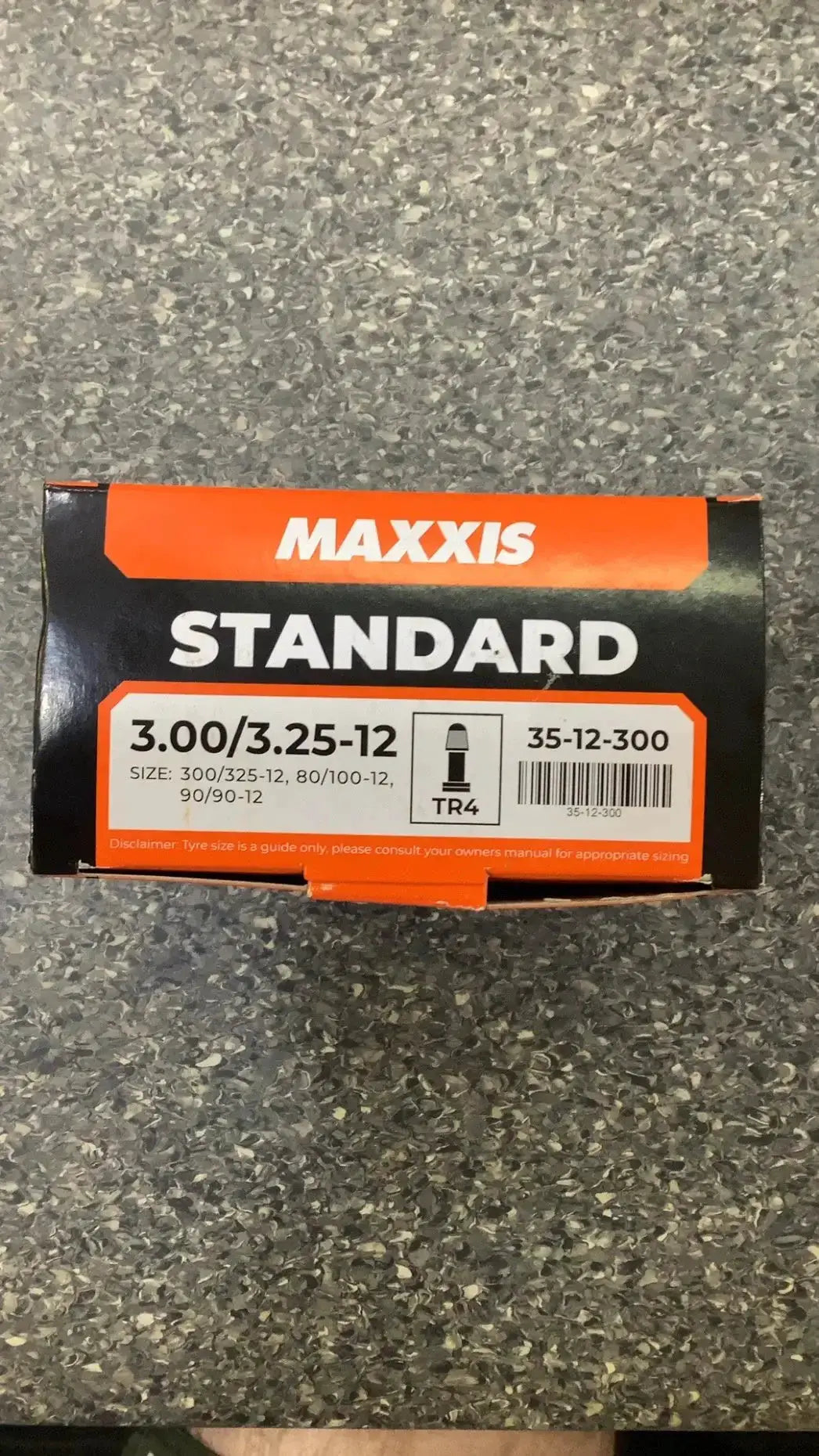 Maxxis Tube 3.00/3.25-12 TR4 (XCS) by A1 Accessory Imports