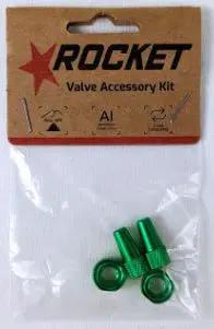 Rocket Valve Accessory Kit - Green by Cyclemotion