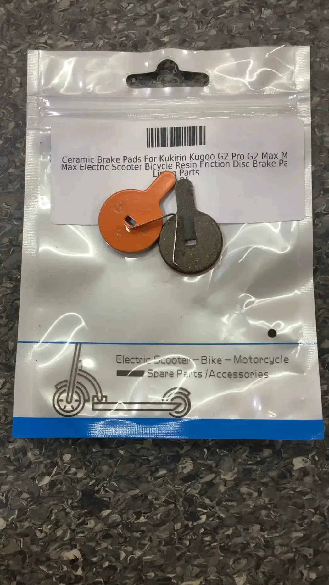 Ceramic Brake Pads For Kukirin Kugoo G2 Pro G2 Max M4 Max Electric Scooter Bicycle Resin Friction Disc Brake Pad Lining Parts by Aliexpress