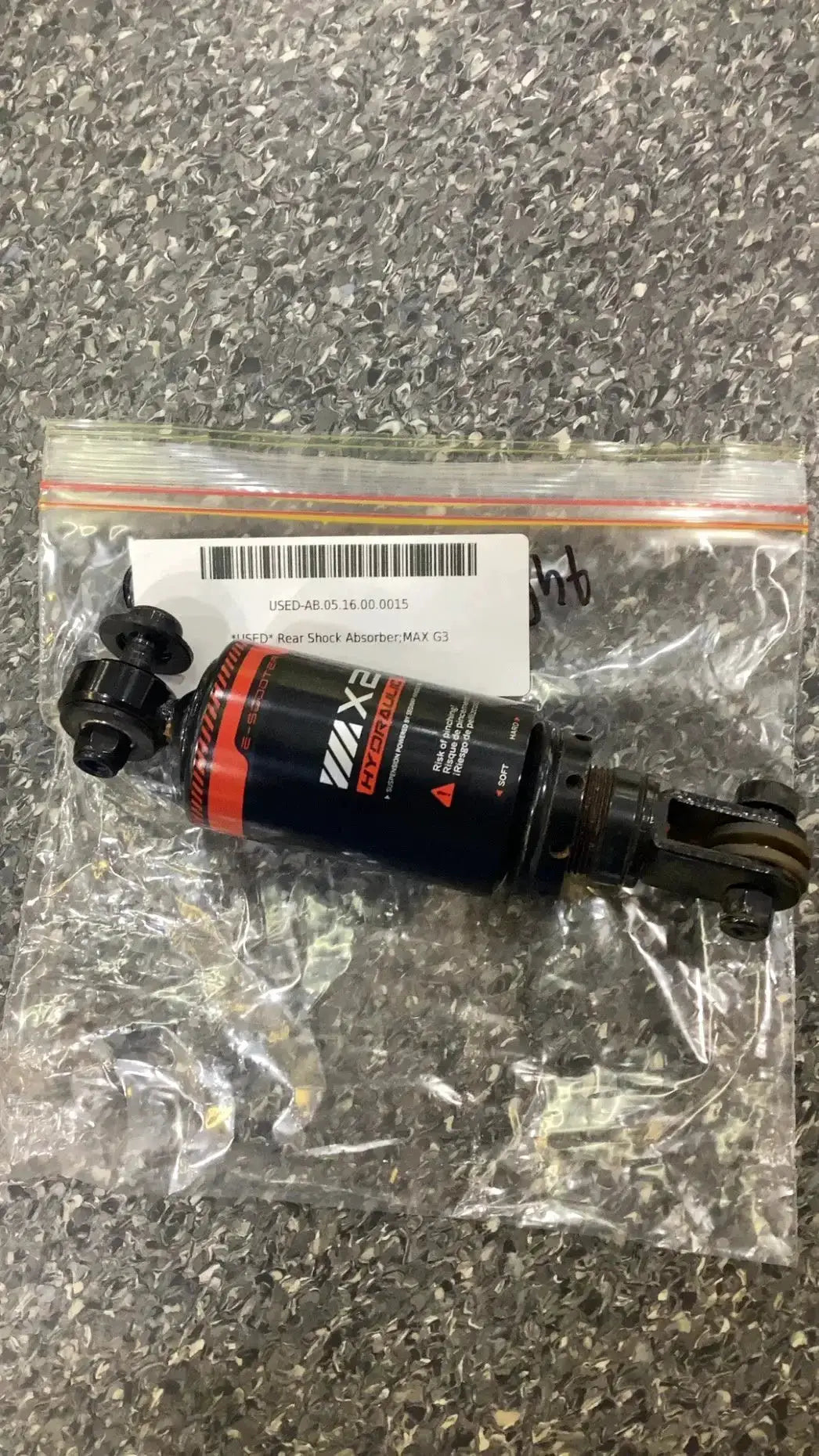 *USED* Rear Shock Absorber;MAX G3 by Trade In