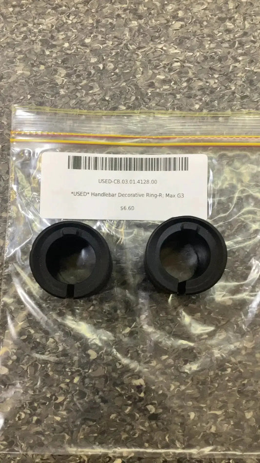 *USED* Handlebar Decorative Ring-R; Max G3 by Trade In