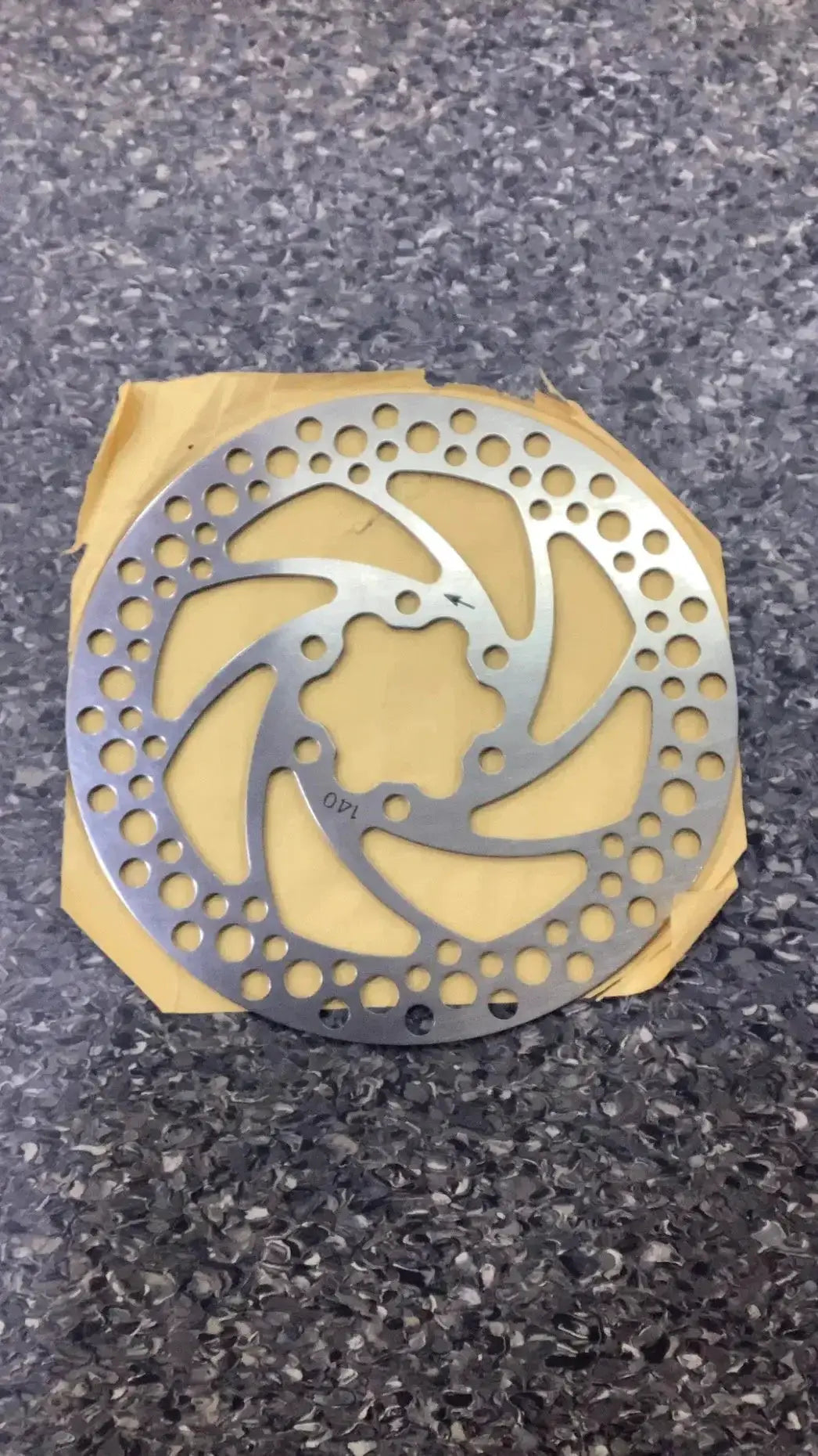 Universal Brake disc 6 bolt 140mm by Retail | Entertaiment Konnections