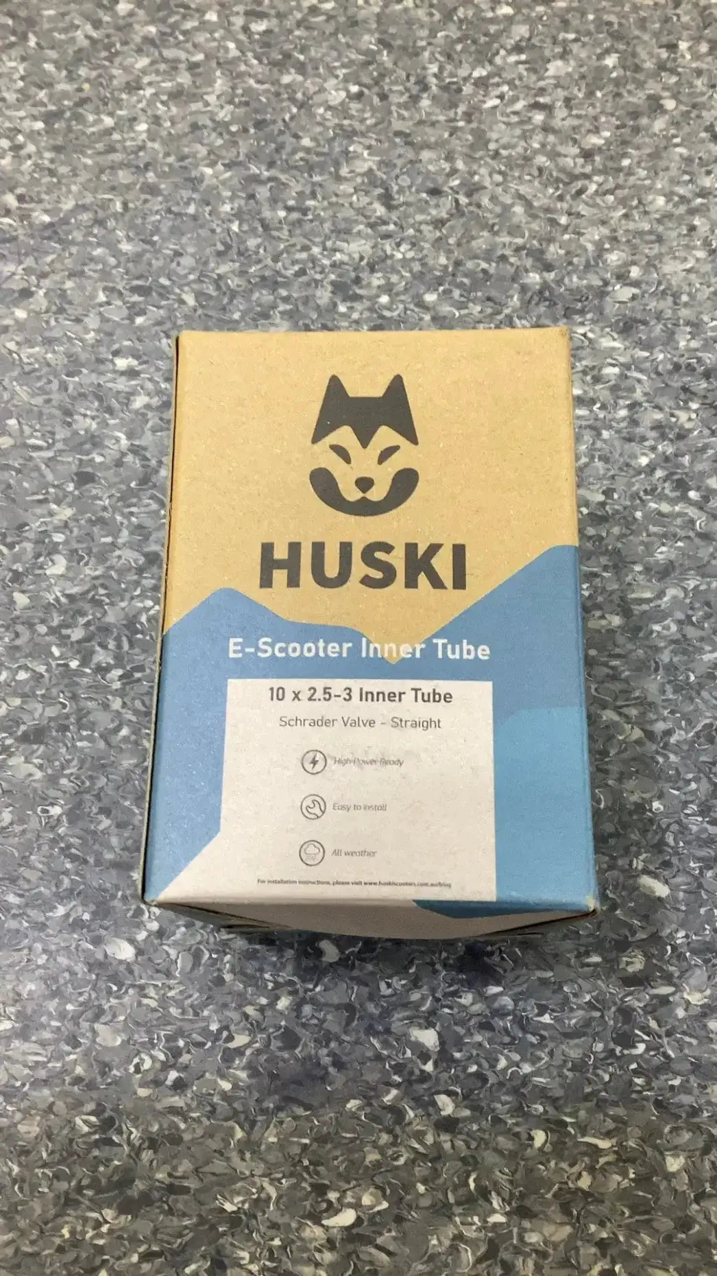 Huski E-Scooter Tube 10" X 2.5-3" SCH Straight by Cyclemotion