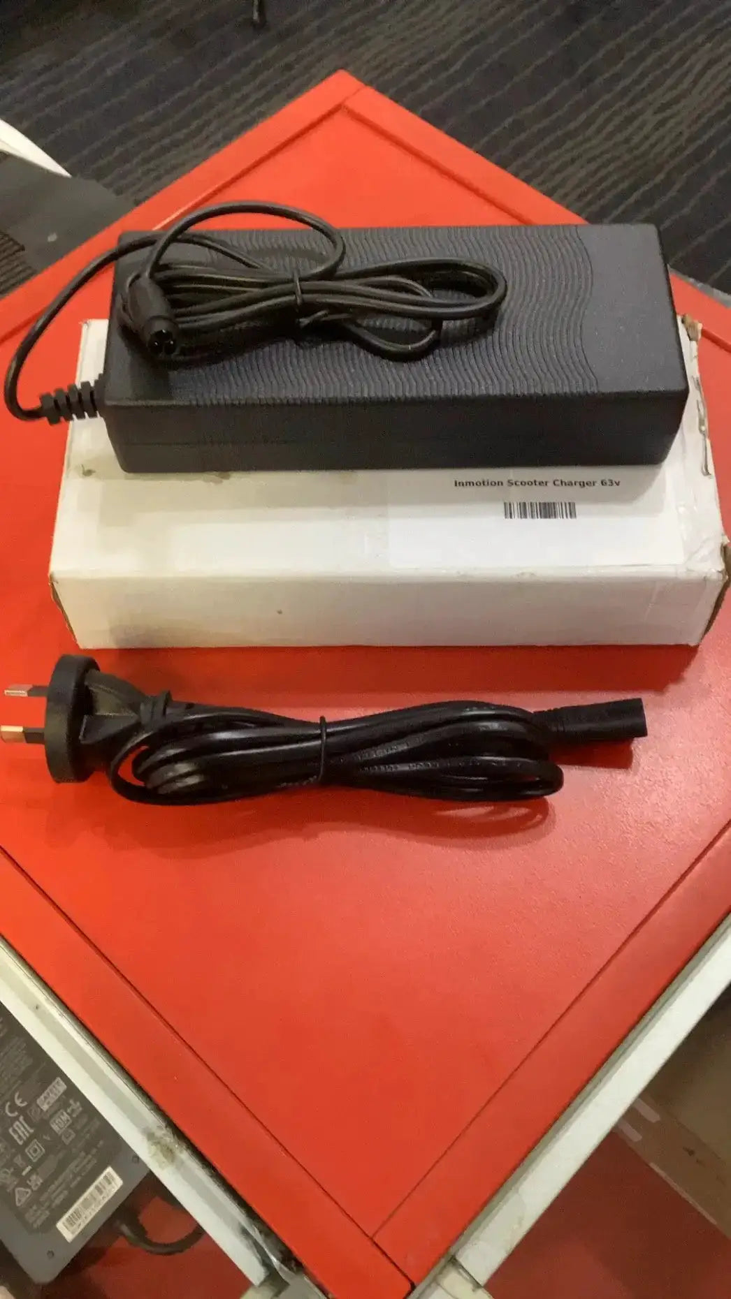 Inmotion / Dualtron Scooter Charger 63V 1.8A by Retail | Entertaiment Konnections