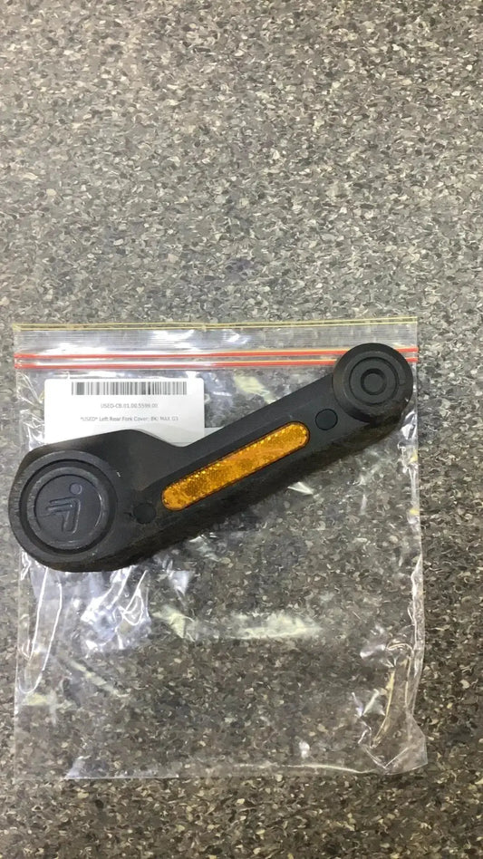 *USED* Left Rear Fork Cover; BK; MAX G3 by Trade In