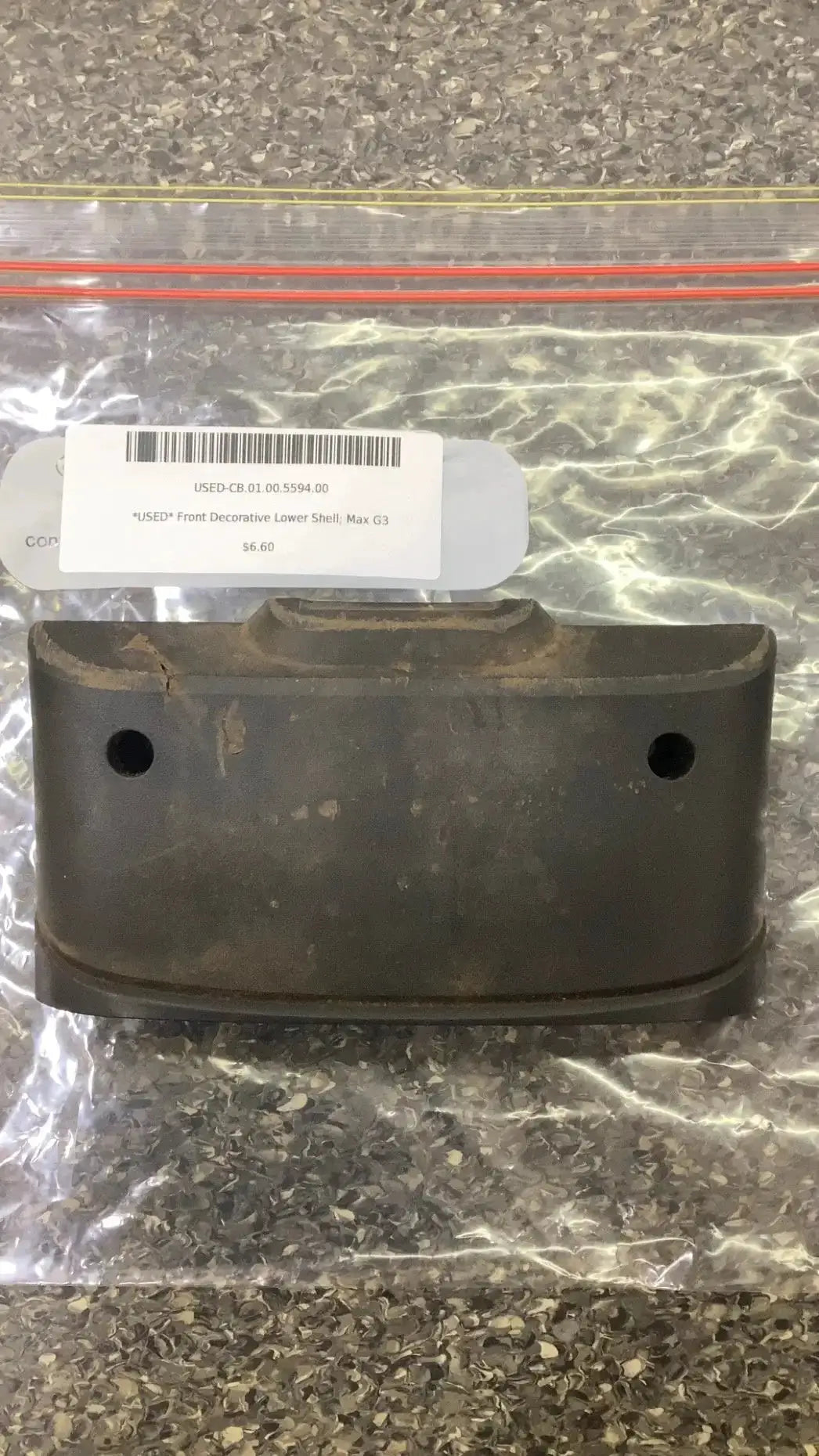 *USED* Front Decorative Lower Shell; Max G3 by Trade In