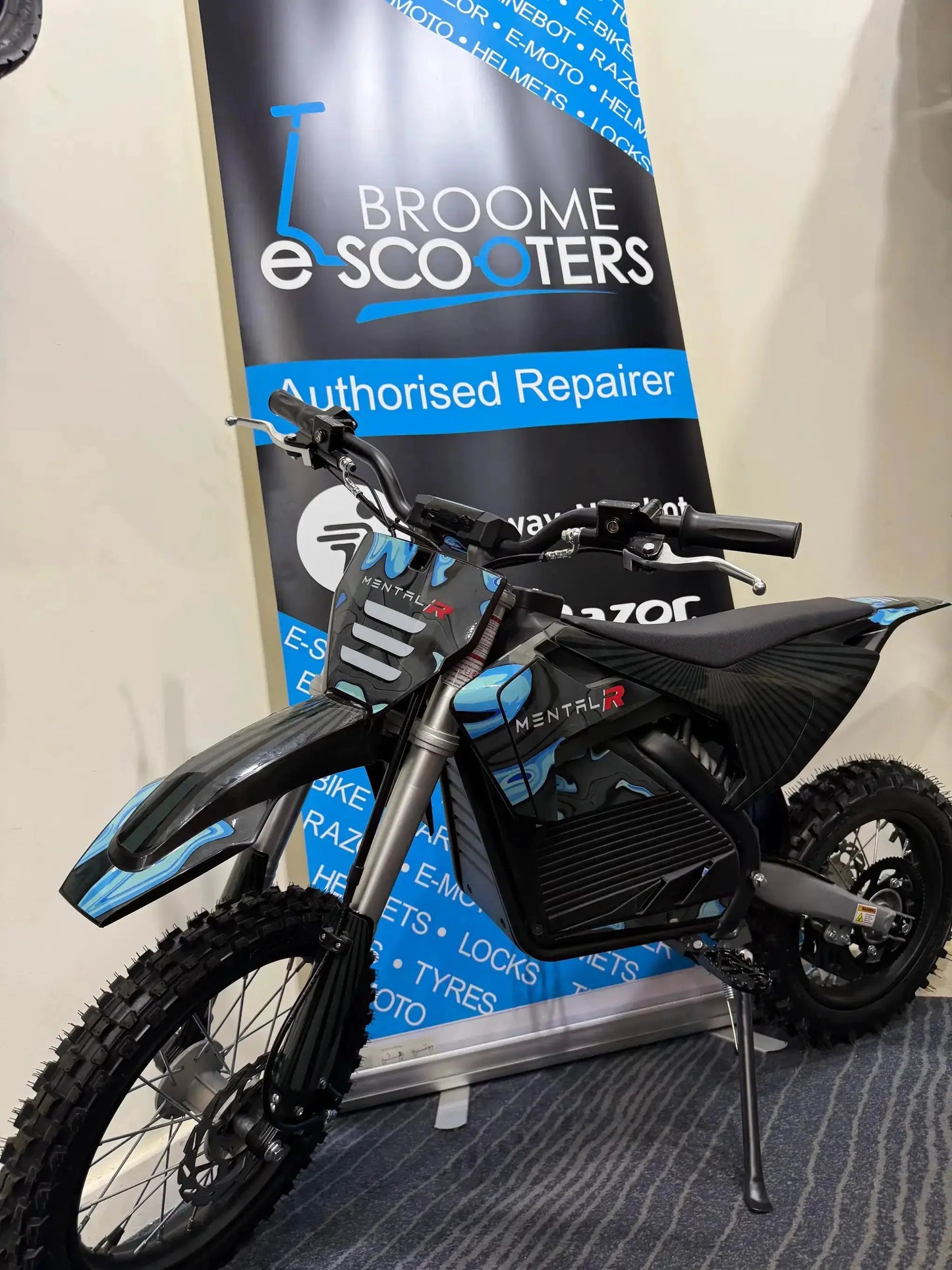 Mental RS - Dirt Bike 60v Electric Ride-On E-Bike by KIPHONE