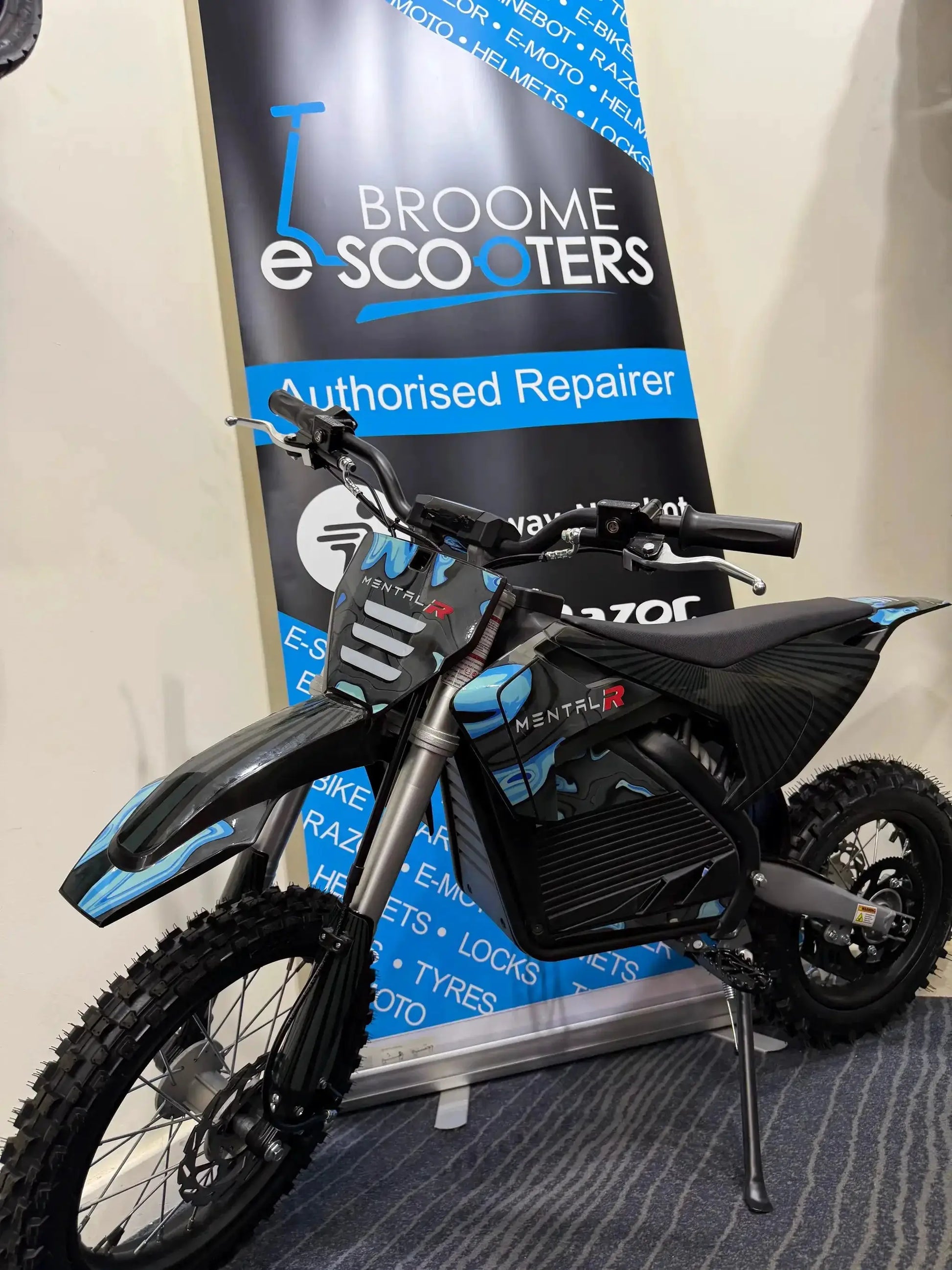 Mental RS - Dirt Bike 60v Electric Ride-On E-Bike by KIPHONE