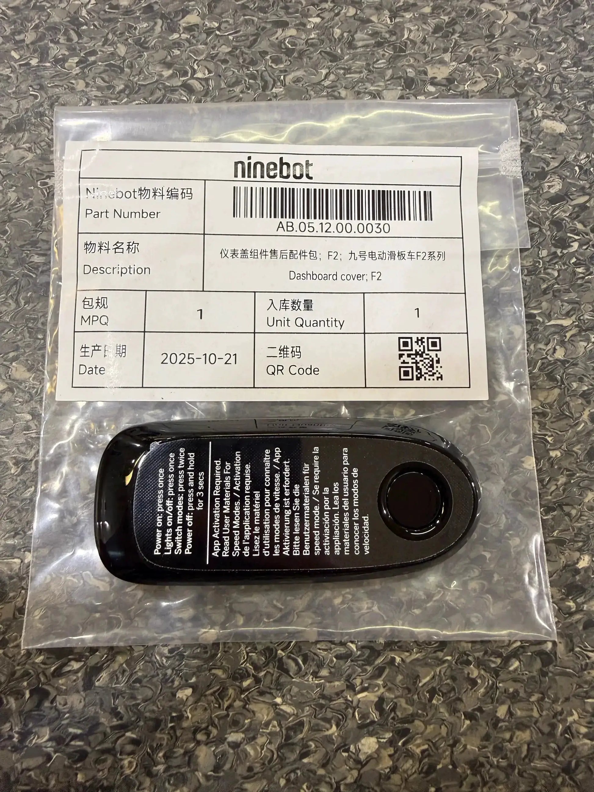 F2/F2 Plus/F2 Pro Dashboard cover by Technocity CIN7