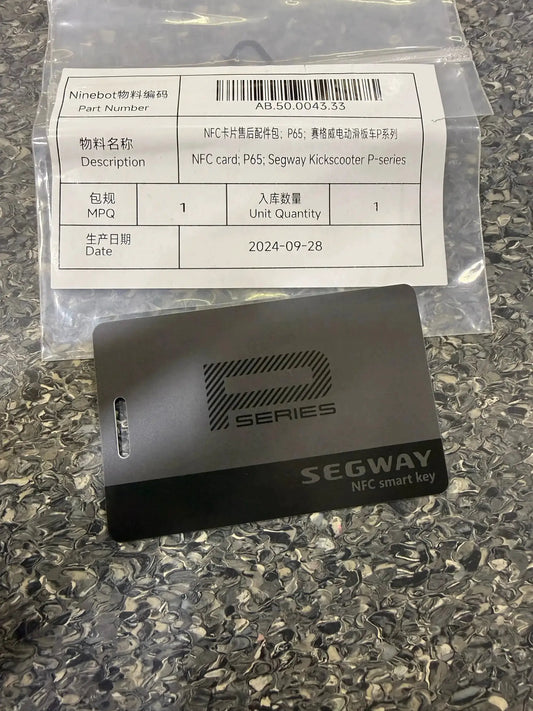 NFC card; P65; Segway Kickscooter P-series by Technocity CIN7