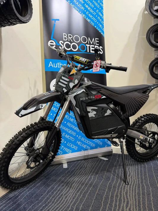 Mental SS - Dirt Bike 72v Electric Ride-On E-Bike by KIPHONE